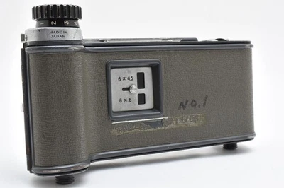  [Exc+5] MAMIYA Roll Film Holder 120 6x9 6x4.5 6x6 Gray RollFilm Adapter From JP - Image 1 of 4