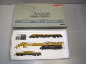 Märklin HO 49950 DB lot de wagons allemands et grue ferroviaire "GOLIATH" SoMo #4871 - Photo 1/5