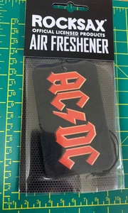 AC/DC CLASSIC RED LOGO AIR FRESHENER OFFICIALLY LICENSED - Foto 1 di 7