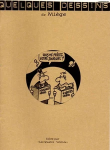 Einige Zeichnungen von Miège | David Miège | Sehr guter Zustand - Bild 1 von 1