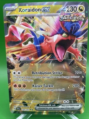 Koraidon ex 120/162 Sv05: Temporal Forces Holo - Image 1 of 2