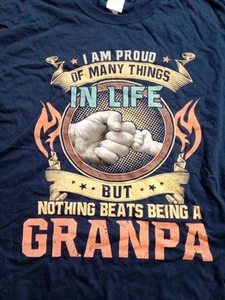 Granpa Short Sleeve T Shirt Graphic Design Size Large - Picture 1 of 1