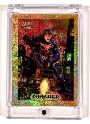 1994 Marvel Masterpieces Punisher BRONZE Holofoil 6 of 10 EX NM - Image 1 of 4