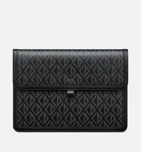 Dior Clutch Hit The Road A4 Canvas Schwarz Tasche mit Rechnung OVP UVP: 1200 € - Bild 1 von 4