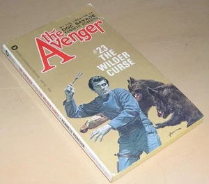 The Avenger #23 - THE WILDER CURSE by Kenneth Robeson (Creator of Doc Savage) - Picture 1 of 1