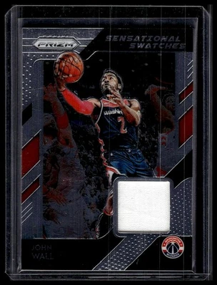 2018–19 Panini Prizm / John Wall ИГРОВАЯ Б/У НАШИВКА - Изображение 1 из 2