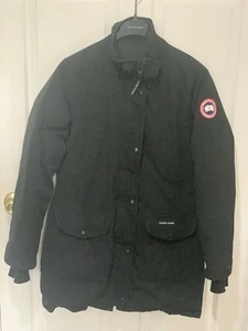 Canada Goose Kamloops CA01201 Duck Down Parka Mens XL Black - Picture 1 of 7