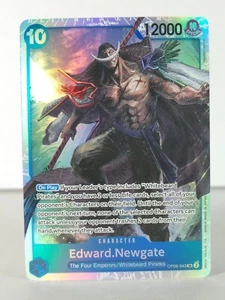 Edward.Newgate - Dos Leyendas - OP08-043 - Lámina - Súper Raro - Imagen 1 de 6