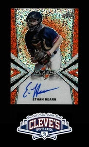 2019 LEAF FLASH ETHAN HEARN 8/10 ORANGE PRIZM REFRACTOR - Picture 1 of 2
