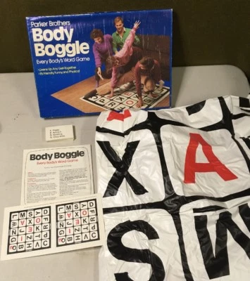 Body Boggle Every Body's Word Game INCOMPLETE Vintage 1984 Parker Brothers  - Image 1 of 4