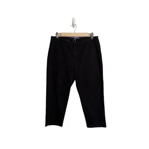 Vintage Ralph Lauren Sport Black Capri Pants Size 10 - Picture 1 of 4