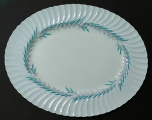 18" X 14" Large Symphony Blue by MINTONS Platter Very Good Condition - Picture 1 of 5