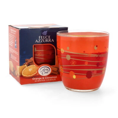 Paglieri Felce Azzurra Orange & Zimt Duftkerze 120 g - Bild 1 von 4