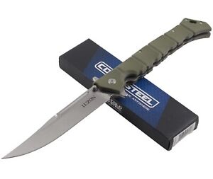 Cold Steel Luzon Large Folding Knife Linerlock OD Green GFN Handle CS20NQX