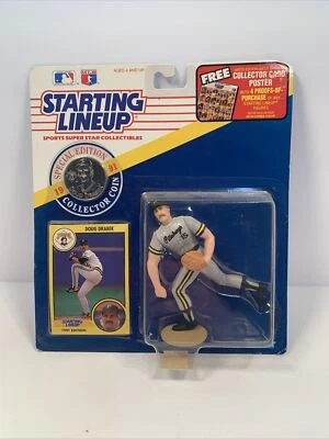 1991 Pittsburgh Pirates Doug Drabek Figure, Card, and Coin Baseball Figure - Image 1 of 2