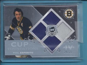 2007 The Cup Cup Foundation  PHIL ESPOSITO no.CP-EP Boston Bruins   # 24/25 - Picture 1 of 1