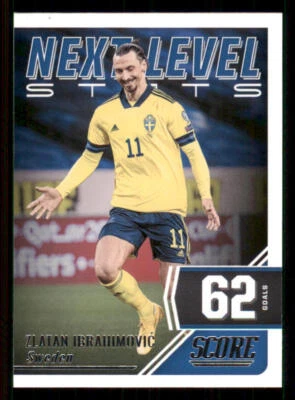 2021-22 Score FIFA Next Level Stats #10 Zlatan Ibrahimovic - Image 1 of 2