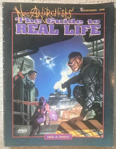 "THE NEOANARCHISTS' GUIDE TO REAL LIFE" 1992 1ST PB ED VG+ SHADOWRUN #7208 - Foto 1 di 1