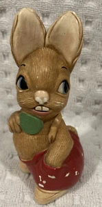 Pendelfin ""Robert"" Hase Kaninchen Figur handbemalt Steinbau - Bild 1 von 14