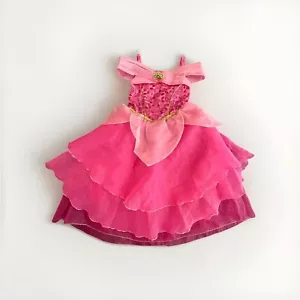Disney Castle Collection Aurora Sleeping Beauty Princess Dress Costume Girls 5-6 - Picture 1 of 23