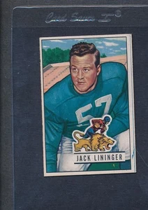1951 Bowman #135 Jack Lininger Lions VG/EX *190 - Picture 1 of 1