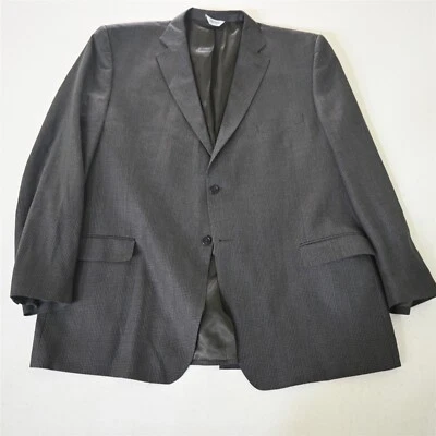 Joseph & Feiss 52L Gris Glenn Cuadros Lana Seda Hombres Blazer Traje Chaqueta Abrigo Deportivo Foto 1 de 4