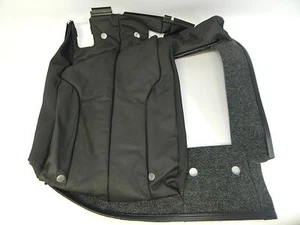 New OEM 2006-2008 Volkswagen VW Passat Rear Seat Backrest Cover Black Leather - Picture 1 of 6