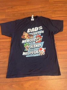 Nintendo Super Mario Bros T Shirt Large - Picture 1 of 2