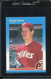 1987 FLEER GLOSSY #174 KEVIN GROSS PHILADELPHIA PHILLIES - Picture 1 of 1