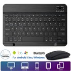 Bluetooth QWERTZ Tastatur Maus für Samsung Galaxy Tab S9 FE S8 S7 A9 Plus A8 A7