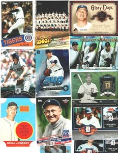Detroit Tigers inserts Topps and older all Years 165 picks Avg EXNRMT- 20% off 4