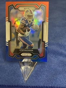 2023 Panini Prizm - Red White & Blue Prizm #35 Stefon Diggs - Picture 1 of 2