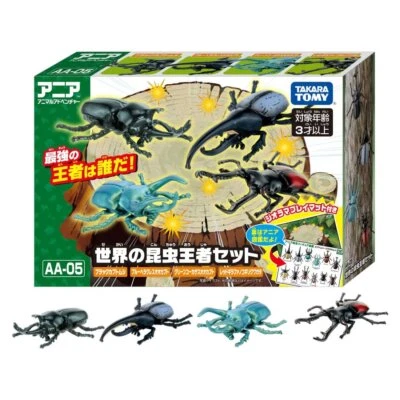 Takara Tomy Ania AA-05 World Insect King Figure Set beetle