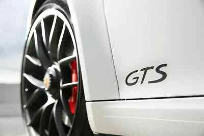 Porsche GTS sticker 6.5" (x2) door decal custom color size Fits: Carrera Boxster - Image 1 of 2