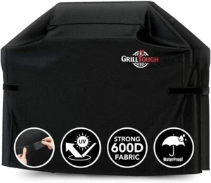 Protective 58 Inch BBQ Grill Cover - Weather Resistant with Adjustable Straps - Picture 1 of 8