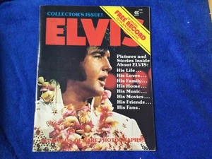 ELVIS Collector's Issue! magazine (1978) WITH vinyl disc/record inside! - Picture 1 of 8