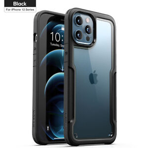 Shockproof Case Fr iPhone 13 12 11 Pro Max Heavy Duty Hard Slim Clear Case Cover