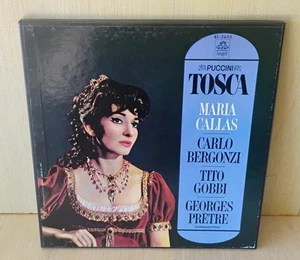 1964 Engel Puccini Oper Doppelalbum Box Set TOSCA Maria Callas SUPER SAUBER ex+ - Bild 1 von 8