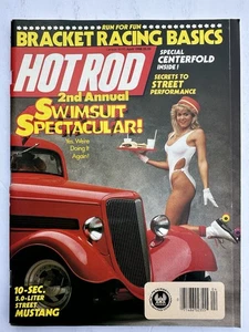 April 1988 Hot Rod Magazine 2nd Annual Swimsuit Spectacular No Label - Picture 1 of 3
