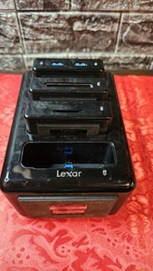Lexar Professional Workflow HR1 Black Four-Bay USB 3.0 Reader Hub W/3 Readers - Picture 1 of 2
