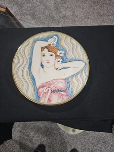 Beautiful Girl GIGI La Belle Femme Limited Edition Plate Artist V. Tiziano 1979 - Picture 1 of 12