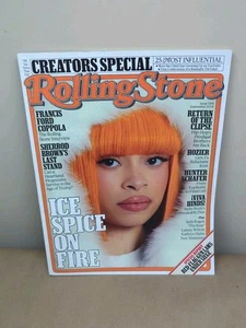 Rolling Stone Magazine  September 2024 Ice Spice on Fire - Picture 1 of 19