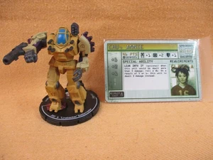WizKids MechWarrior Linebacker Battlemaster / Annie Chu Pilot Card - Picture 1 of 1