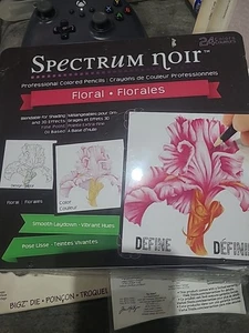 Spectrum Noir - Floral - 24 Professional Coloured Pencils - Picture 1 of 5