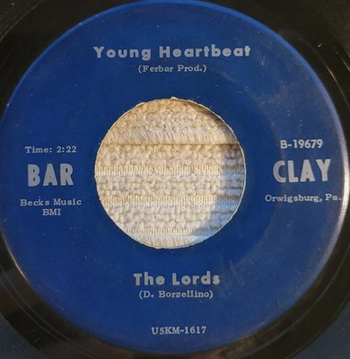 The Lords "Young Heartbeat / Sweet Words" Barclay label garage! G Foto 1 de 3
