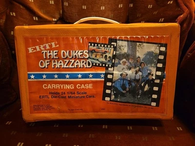 Estuche de Transporte ERTL Dukes of Hazzard para 24 Coches Caja Naranja con Bandejas Foto 1 de 4