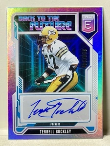 2025 Donruss Elite Terrell Buckley Back to the Future Auto /149 - Picture 1 of 4