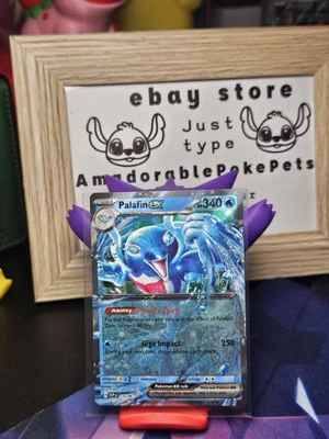 Palafin ex 126 Sv: Scarlet & Violet Promo Cards Holo NM - Image 1 of 2