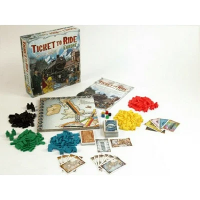 Ticket to Ride EUROPE Board Game - Image 1 of 4