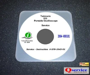 Tektronix TEK 335 Oszilloskop Bedien- & Serviceanleitung A3 komplette Duagramme - Bild 1 von 1